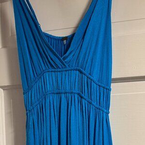Young Fab Broke maxi viscose fabric Dress size small